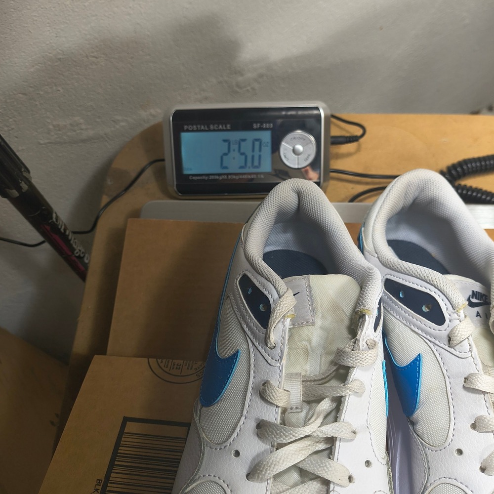 Nike Air Max SC Mens 10.5 White Blue Running Shoes CW4555-113 Sneakers - Picture 15 of 15